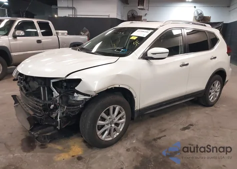 2019 Nissan Rogue Sv from USA, damaged, VIN KNMAT2MV1KP534552
